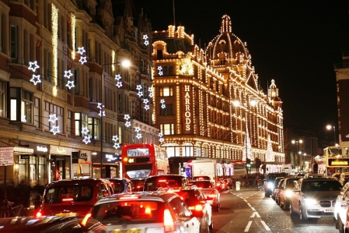 santa-kisses: Christmas in London.