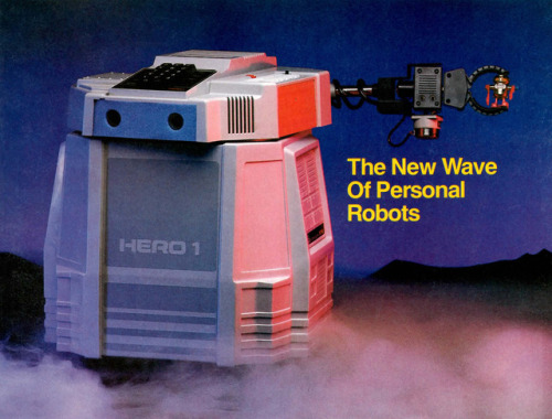 vintage-robots:The New Wave Of Personal RobotsComputers and Electronics Magazine, January 1983