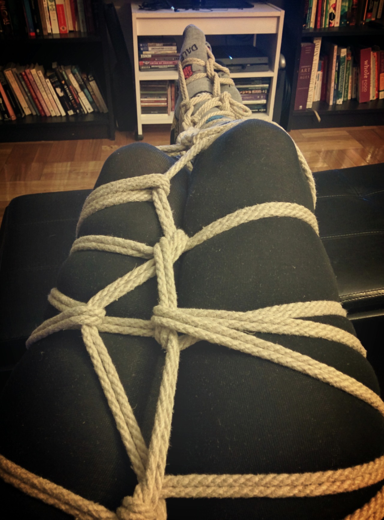 ropeandthings: Rope and Fallout (2/2) A great evening, though alone 
