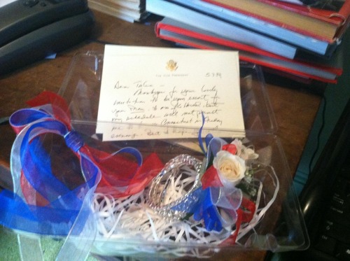 slimeater:  slimeater:  slimeater:  SO MY BEST FRIEND INVITED JOE BIDEN TO HER PROM IN A LETTER AND SHE GOT A HANDWRITTEN ONE BACK WITH A CORSAGE    HERE IS THE NEWS ARTICLE ABOUT IT 