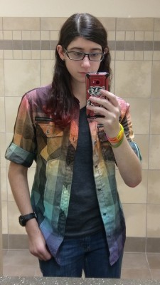 gayrazacrew:Hey all, I tie dyed a white flannel