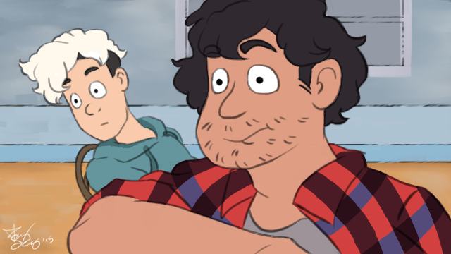 genchiart:  adorkableaud:  Ever since I saw this episode of We Bare Bears I’ve