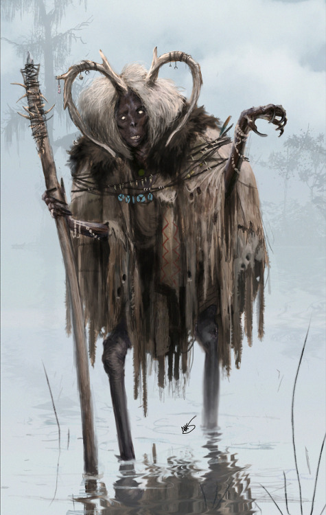 Bog MotherHag for the Nevera Duels TCG.