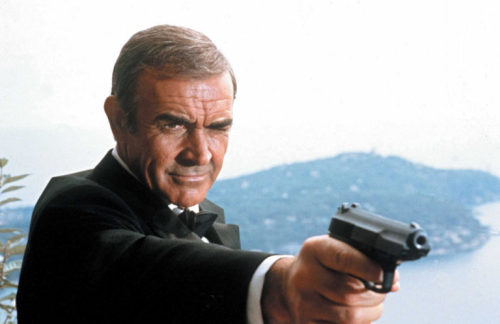 “Jamais plus jamais” James Bond 007Sean Connery in Villefranche sur mer, 1980