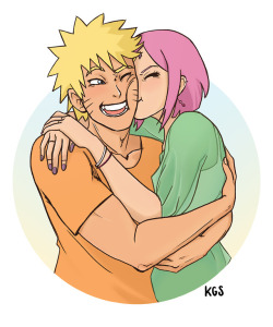 konohagakureship:  Smol piece for narusaku