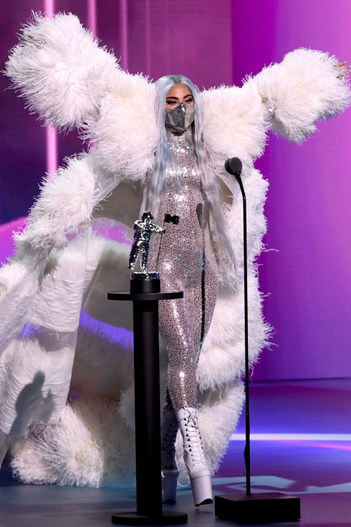 Lady Gaga wins the award for ‘Artist of the Year’ at the 2020 VMAs.