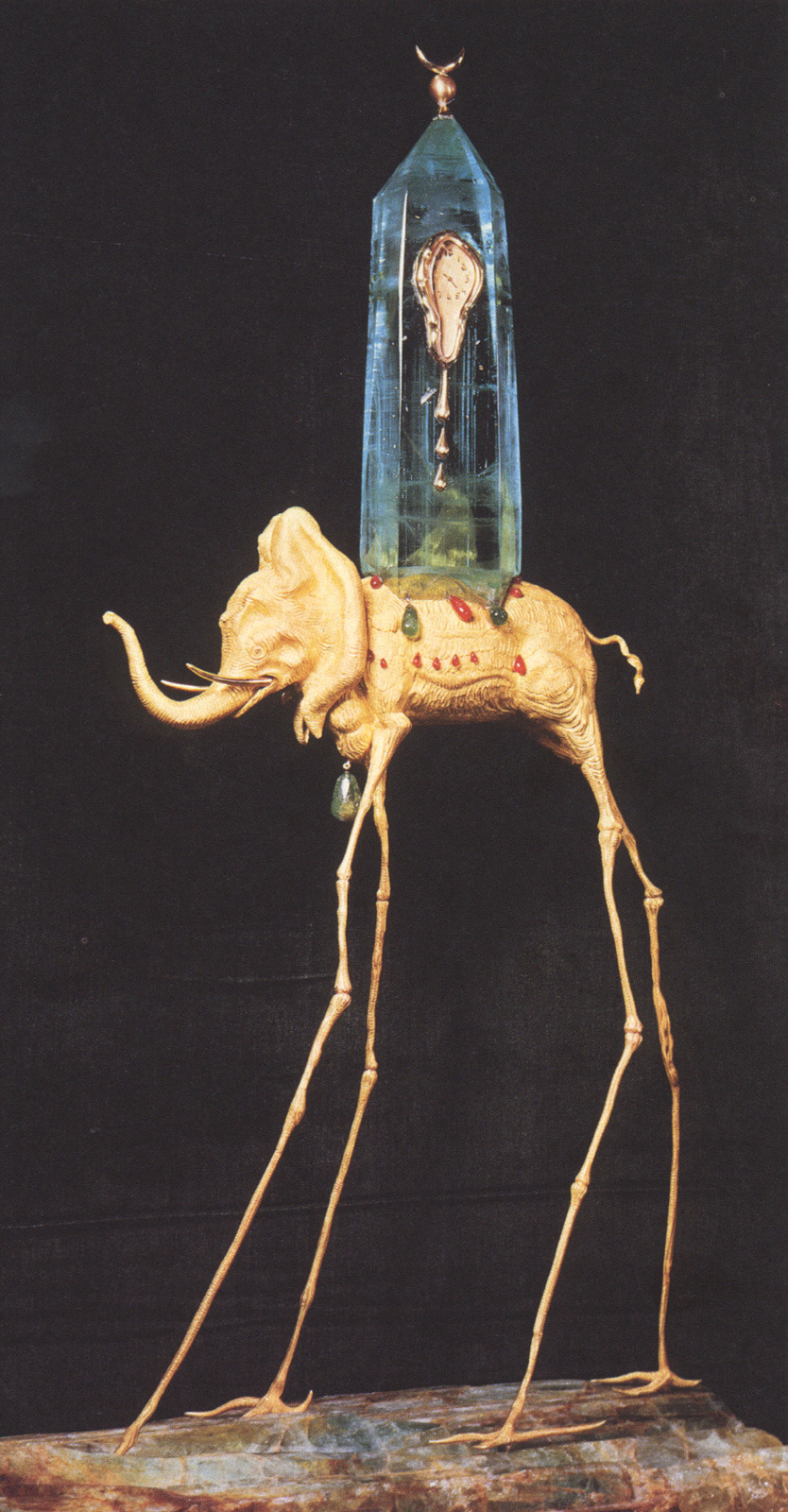 sapta-loka:  Space elephant by Salvador Dalí, 1961 