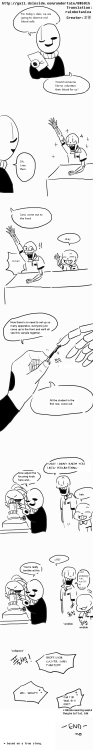 Sans weak afimgur.com/gallery/lCULOApparently this actually happened in the comic writer&rsqu