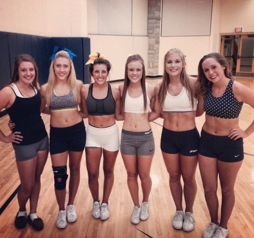 cheerleaderuniversity: See more Toledo cheerleaders HERE