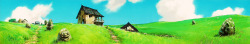 fuckyeahspiritedaway:  Ghibli Panoramic #4 | Spirited Away | Field of Guardians 