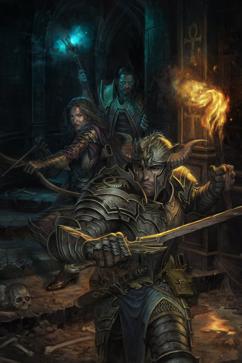 another-rpg-sideblog:Dungeon Crawl by Eric Polak