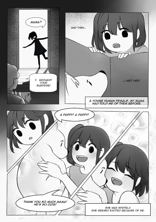 starmageasuka:  A Dog’s Days - Part 1//Part 2People are probably wondering why I haven’t been posting lately. Apart from thesis and strategic marketing class, this is why. This is the comic I’ve been working on for my comics class.This comic is