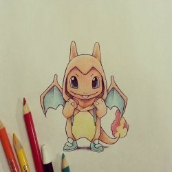 littlerumpusroom:  tiralatele:  Geniales dibujos de Pokemon by ItsBirdy   I love his youtube channel