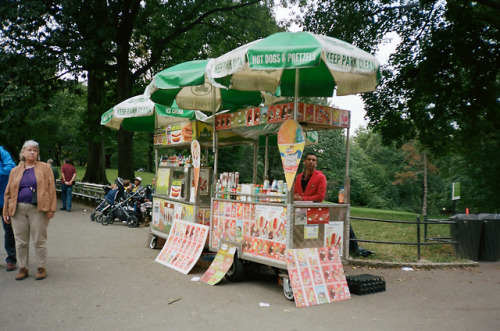 Hot Dogs &amp; PretzelsCentral Park, NYKodak Portra 400