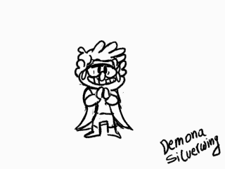 demona-silverwing:  This is my first time animating in TVPaint. It’s simple and sketchy. I drew Stan first and he didn’t fit, but I left him like that XD Happy music helps 