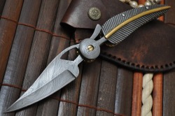 gunrunnerhell:  Perkin Knives - Custom Damascus