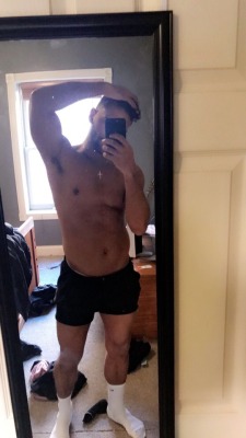 guysinshortsandsocks:  illestephyy:  Progress.  You know they are hot