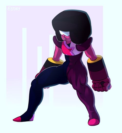 eyjoey:  I’ve been drawing Garnet a lot lately, but here’s a more serious one!
