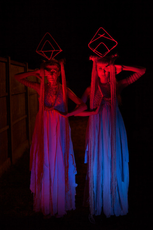 &lsquo;Children of Noctua&rsquo; -Costumes I designed for Distrikt 5, Noctua characters at Boomtown 