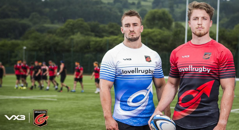 dragons rugby kit