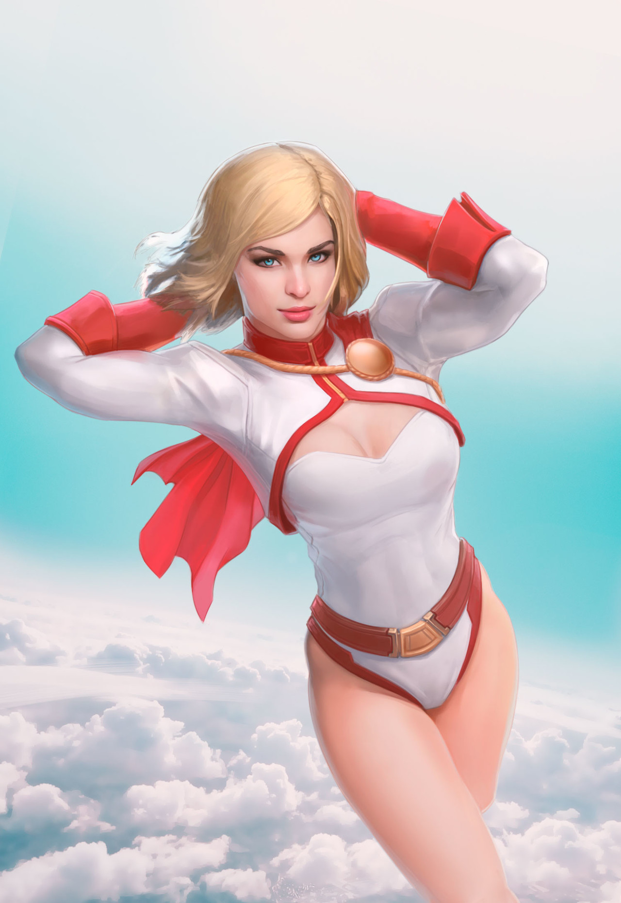 geekcomics: Power Girl by  Евгений Даздратринмар 