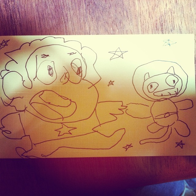 jeffliujeffliu:  Left-handed drawings by me and Joe. (We’re right-handed) 