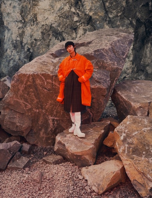 rafswerk:   “Space X” He Jing   by  James Brodribb   for Muse Magazine No. 50, A/W 2018 
