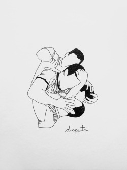 Franciscohurtz: Disputa / Dispute Nanquim Sobre Papel / Nankeen On Paper 2017 