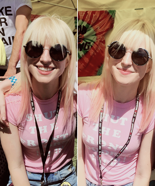 hayleywiliamsdaily:  Hayley at Vans Warped Tour in Nashville, TN - June 29th