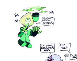 “draw prompt: peridot learns the consequences