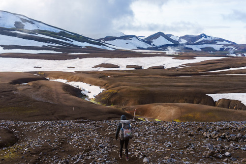  The Laugavegur trail, Iceland. August, 2018.