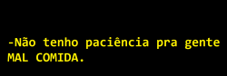 Que o dinheiro nunca compre sua postura