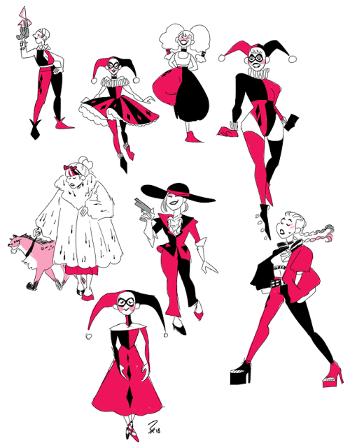 joker-of-gotham: paigudoodle: some sirens redesigns/outfits I’ve been playing around with on t