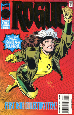 comicbookcovers:  Rogue #1, January 1995,