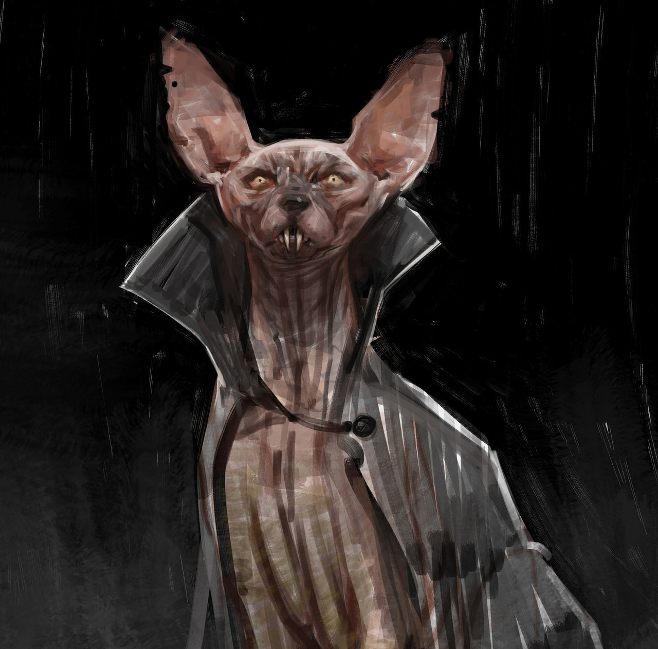 ex0skeletal:  Cats by  Vlad Gheneli  