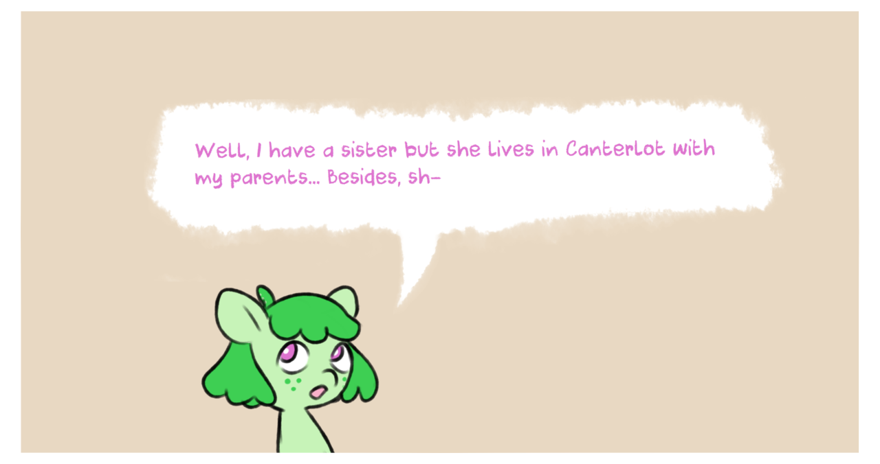 ask-snewpea:Mod: New character introduced! Snew Pea’s older sister, Sweet Pea!x3!