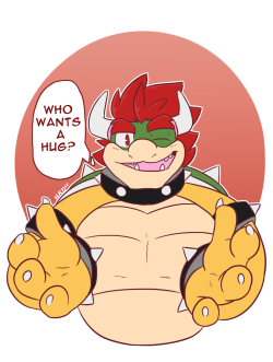 hikazedragon:  Who wants a hug for the King