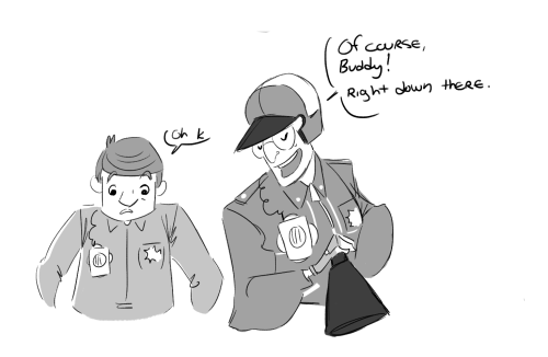 foorubbish:Because I love the idea of deputy emmet 