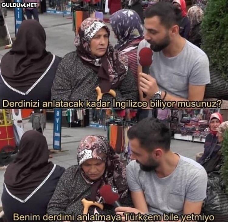 Derdinizi anlatacak kadar...