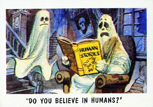vintagegal:Horror-Sci Fi Trading cards illustrated by Jack Davis, 1959