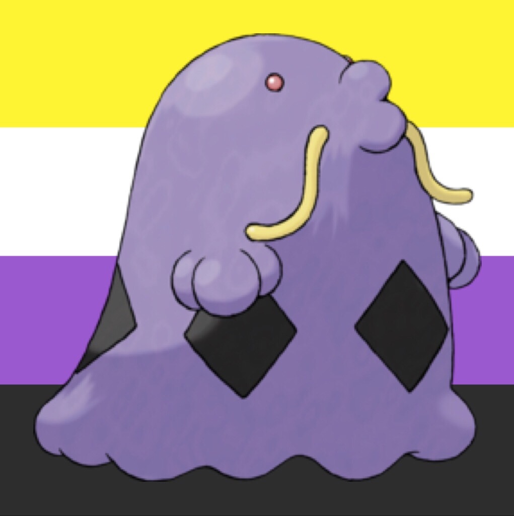 Pokemon - Nonbinary Pride Raikou Sticker