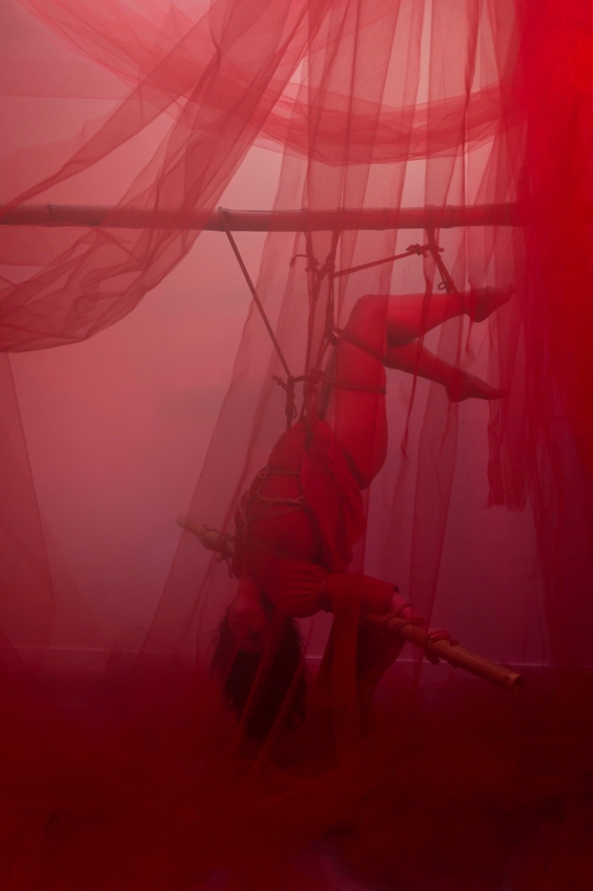 kissmedeadlydoll:  Dreams in Rouge - Featuring Cherise Photography &amp; Rope