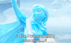 atmokinetic:  Frozen AU: Elsa’s reply to “Do You Wanna Build a Snowman?” [x]