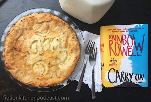 Shepherd’s Pie from Carry On by Rainbow RowellHe shoves a casserole dish into my arms, then gr