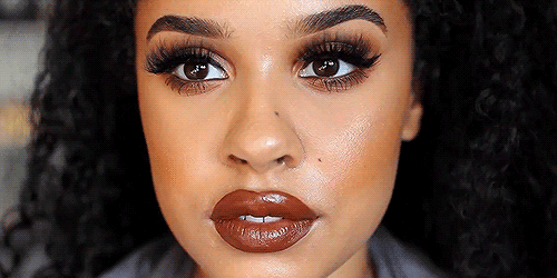 black–lamb:  makeupproject:  madison - chocolate fall look   who the fuck!!!