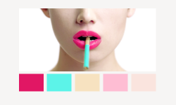 perfectrainbow:  Girls by the 1975 → Color Palettes 