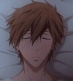 mochichou:  Makoto in bed  