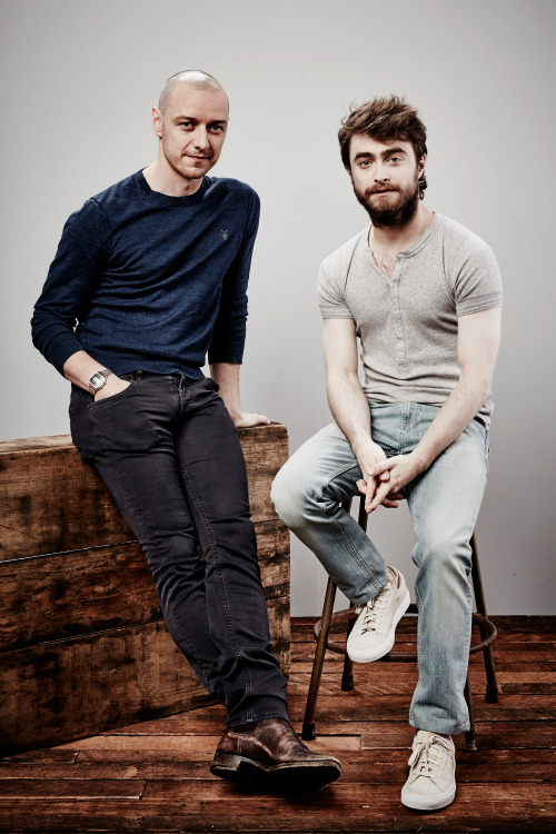 James McAvoy w/ Daniel Radcliffe by Maarten de Boer, July 2015 [HQ×31] pt.6