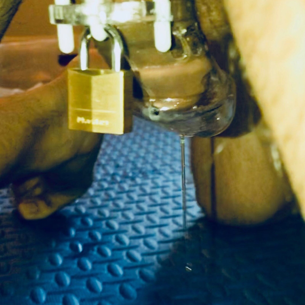kinksterjay:  Always obedient, never unlocked.  Such a good boy