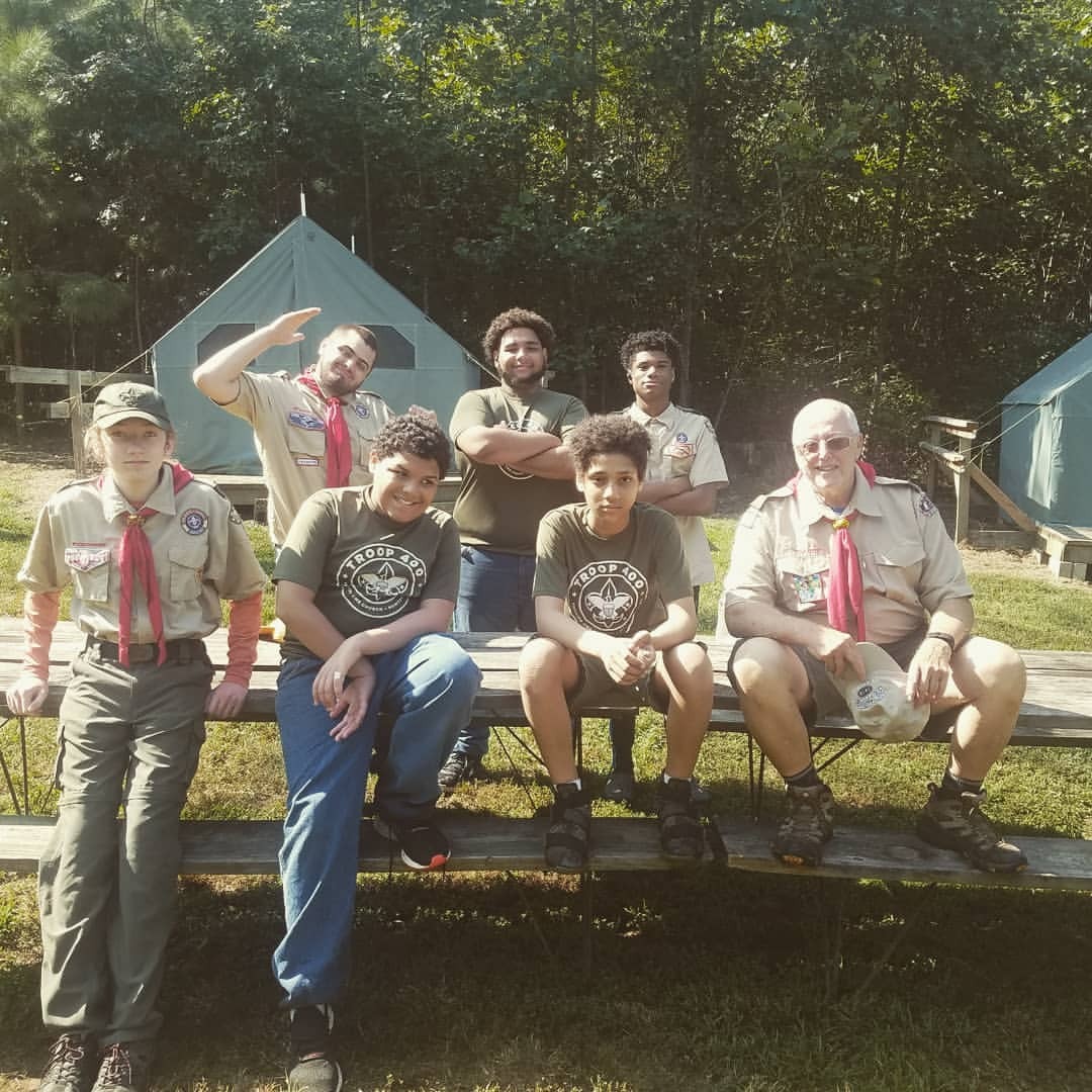 <p>#troop400hsv took a break from zoom troop meetings to enjoy the outdoors this labor day weekend at the beautiful Camp Jackson with some of our older scouts! (at Camp Jackson Scout Reservation)<br/>
<a href="https://www.instagram.com/p/CE4d5hUJn87/?igshid=e1h836k3qi4s">https://www.instagram.com/p/CE4d5hUJn87/?igshid=e1h836k3qi4s</a></p>